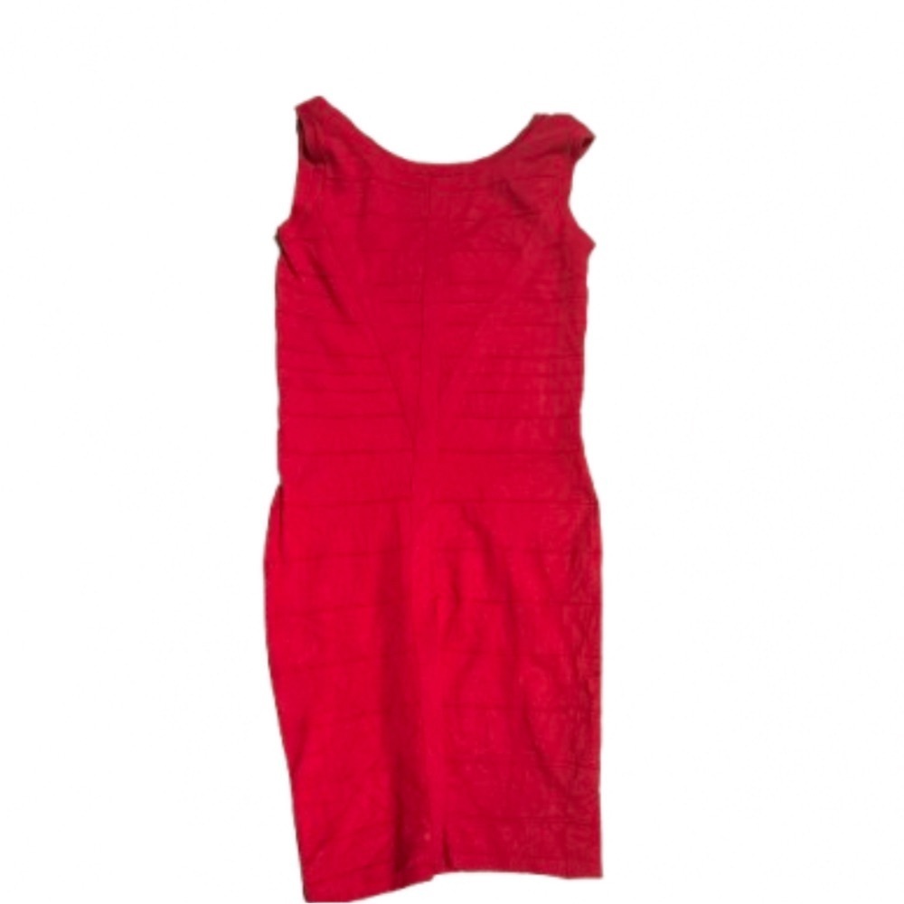 Kardashian red tube tank dress small